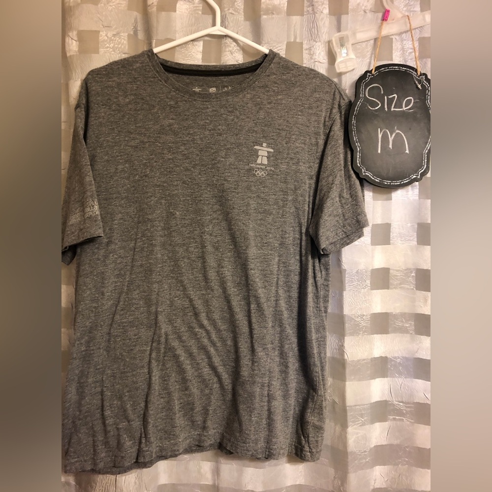 Gray Men's Vancouver 2010 Olympics T-Shirt